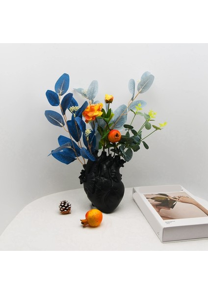 Çiçekler Için Anatomik Kalp Vazolar Özelleştirilmiş Heykel Şekilli Reçine Sanat Vazo Masaüstü Ev Dekorasyonu (Yurt Dışından) modelleri