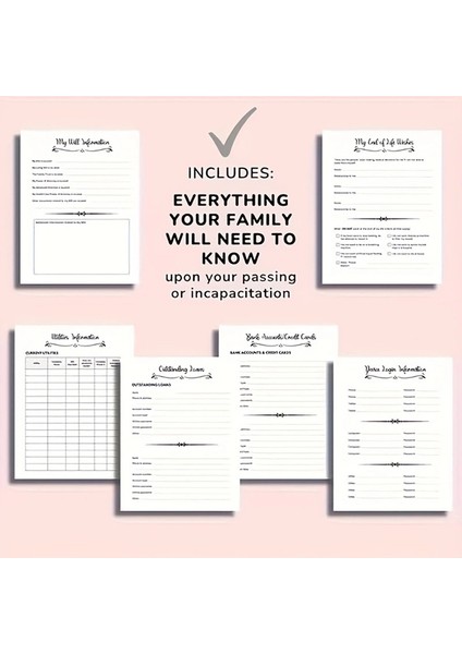 Yaşam Sonu Planlayıcısı: Üzgünüm, Bu Artık Senin Sorunun, Çünkü Ben Öldüm, Yaşam Sonu Anlamlı Wire-O Defter Planlayıcısı (Yurt Dışından) modelleri