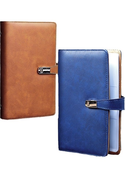 Kart Defteri Tutucu Düzenleyici, Erkekler ve Kadınlar Için Taşınabilir Kartvizitlik, 120 Kart Kapasiteli Isim Kartı Kitapçığı Mavi (Yurt Dışından) indirimleri