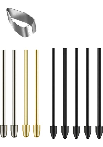 2'li Metal Uçlar/uçlar Marker 1/2 Stylus Marker Kalem Plus Için Yedek Uçlar (Yurt Dışından)