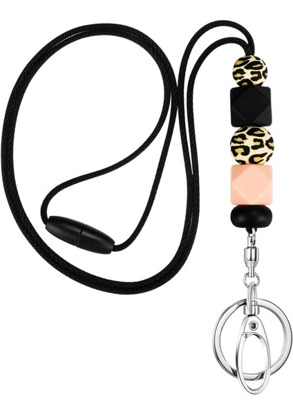 Gençler Için Kimlik Rozetleri Için Öğretmen Boyun Askıları Kadınlar Için Anahtarlar Için Silikon Boncuklu Boyun Askıları Hemşire Ofis Çalışanı (Yurt Dışından)