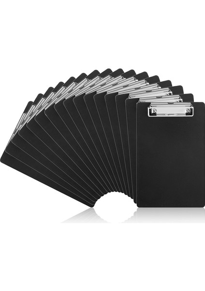 16'lı Paket Küçük Panolar 6 x 9 Inç Kalem Tutucu Klipsli Mini Panolar A5 Not Panosu (Yurt Dışından)