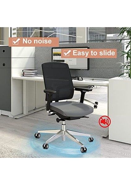 Ofis Koltuğu Tekerlek Değişimi, Döner Masa Sandalyesi Tekerlekleri, Yuvarlanan Tekerlekler, Sert Ahşap Zeminler Için Sandalye Tekerlekleri (Yurt Dışından) fırsatları