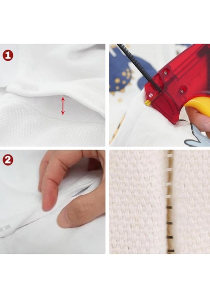 Giysiler Için Etiketleme Tabancası, Giysiler Için Dikiş Tabancası, Mini Dikiş Tabancası, Yorgan Dikişi, Kıvırma, Hızlı Ince Dikiş Etiket Tabancası (Yurt Dışından) indirimleri