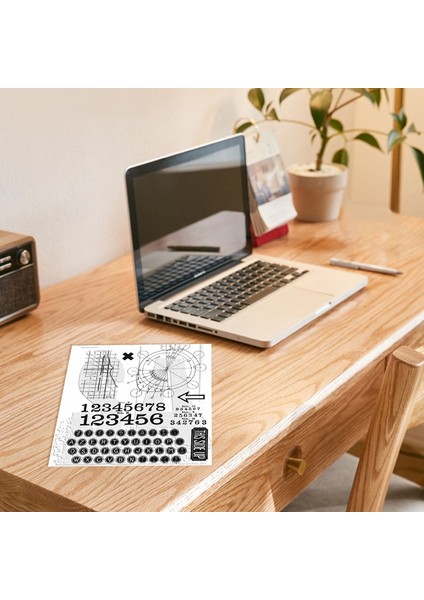Kart Yapımı Desenleri, Sevgililer Günü, Noel Tatil Kartları ve Kendin Yap Defter Günlüğü Için Şeffaf Damga TH56 (Yurt Dışından) indirimleri