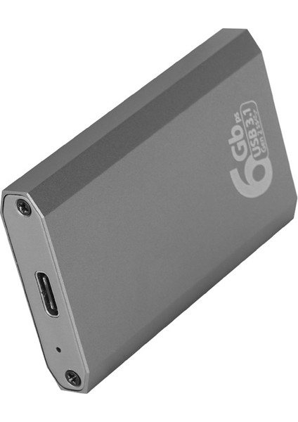 Msata Dahili Katı Hal Sürücüsü Sabit Sürücüsü Için Tip C Bağlantı Noktalı Msata - USB 3.1 Gen2 10 Gbps SSD Muhafaza Adaptörü Kutusu (Yurt Dışından) fiyatları