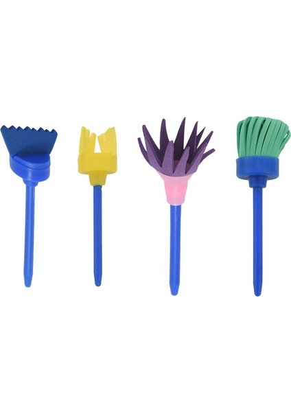 Çocuklar Için Sünger Boya Fırçaları, 4'lü Paket Erken Öğrenme Çizim Boyama Araçları Seti, Kendin Yap Sanat ve El Sanatları, Besom (Yurt Dışından) fiyatları