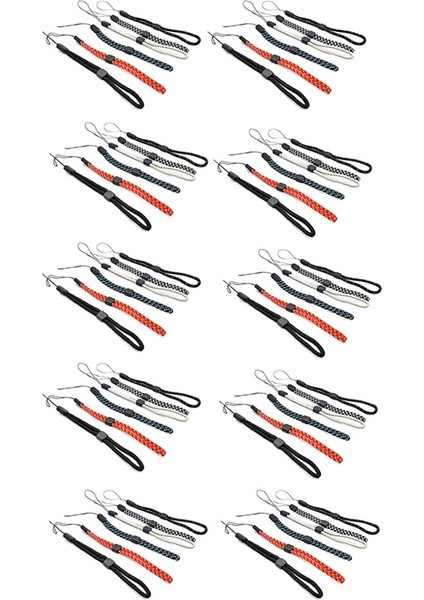 60 Adet El Bilek Askısı, Cep Telefonu, Kamera, Anahtarlar, USB Bellek ve Kimlik Rozeti Için Ayarlanabilir Polyester Renkli (Yurt Dışından) fiyatları