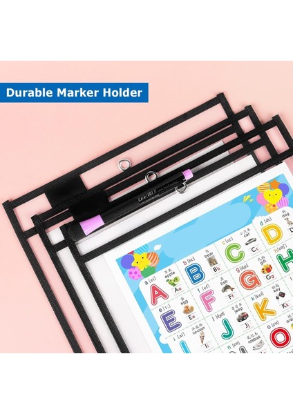 10 Adet Kuru Silinebilir Cep Kılıfı, Büyük Boy Yeniden Kullanılabilir, Kuru Silinebilir Bilet Tutucu Cepleri, Şeffaf Silinebilir Cepler, 10 Inç x 13 Inç (Yurt Dışından) indirimleri