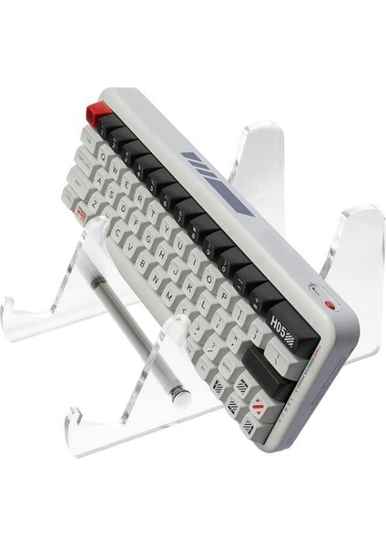 Klavye Standları 3 Katmanlı Mekanik Klavye Ekran Standı Şeffaf Akrilik Tutucu Stand Oyun Klavyesi Plaka Tutucu (Yurt Dışından) fırsatları