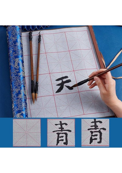 Yeniden Kullanılabilir Su Yazısı Sihirli Bez Mürekkepsiz Çin Kaligrafisi 3'lü Set Geleneksel Kaligrafi Yazı Fırçası Kalem Seti 1 (Yurt Dışından) modelleri