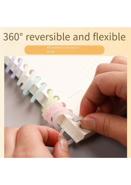 200 Parça Plastik Kitap Bağlama Diskleri, Disk Bağlama Genişleme Diskleri, Kitap Halkaları, Kendin Yap Defter Planlayıcıları Için 15 mm (Yurt Dışından) fırsatları