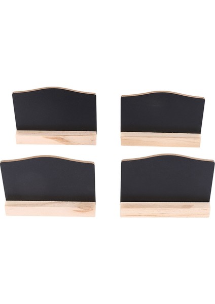 Parti, Restoran, Düğün Için Tebeşir Tabelası, Gıda Etiketleri ve Mesaj Panosu Tabelaları Için 4 Adet Mini Kara Tahta Tabelası (Yurt Dışından) fırsatları