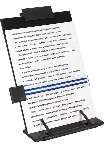 7 Ayarlanabilir Pozisyonlu Masaüstü Belge Tutucu Standı, Yazma, Konuşma, Okuma Için Dosya Düzenleyici Yönetim Kopyalayıcısı (Yurt Dışından) fiyatları