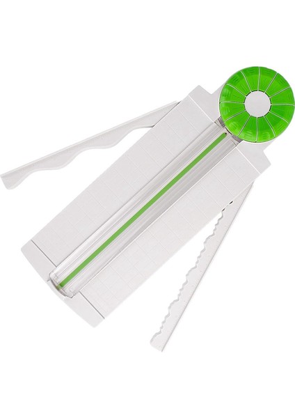 Kağıt Kesme Makinesi El Sanatları Kağıt Kesici: Fotoğraf Kesmek Için 4 Stil Scrapbooking Aracı Düz Çizgi/noktalı Çizgi/dantel/çentik (Yurt Dışından)