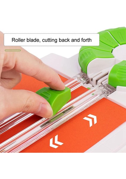 Kağıt Kesme Makinesi El Sanatları Kağıt Kesici: Fotoğraf Kesmek Için 4 Stil Scrapbooking Aracı Düz Çizgi/noktalı Çizgi/dantel/çentik (Yurt Dışından) fırsatları