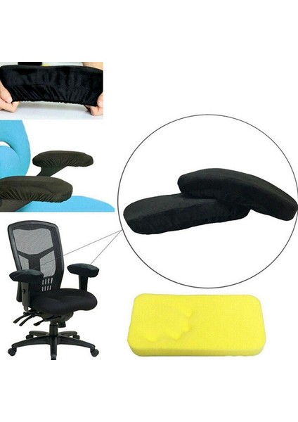 2 Parça Set Ergonomik Hafızalı Köpük Sandalye Kol Dayama Pedi, Rahat Dinlenme Ofis Koltuğu Kol Dayama Kılıfı Dirsekler ve Ön Kollar Için Basınç Giderici (Yurt Dışından) fiyatları