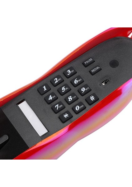 Yeni Red Lips Sabit Telefon Avrupa Moda Masaüstü Telefon Ev Otel Ofis Için Kablolu Sabit Telefon (Yurt Dışından) indirimleri