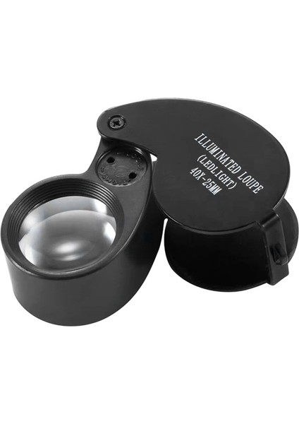 40X Mini Büyüteç Aydınlatmalı Büyüteç Cam Göz Kuyumcular LED Işıklar Taşınabilir Katlanır Büyüteç Mücevher Madeni Paralar Antika (Yurt Dışından) fiyatları