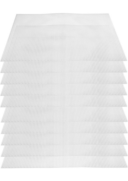 Nakış, Akrilik Iplik, Örgü ve Tığ Işi Projeleri Için 10 Adet 19,6X13 Inç Plastik Örgü Kanvas Levha (Yurt Dışından) fırsatları