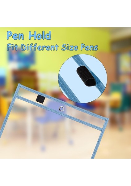 Öğretmenler, Sınıflar, Ofis Malzemeleri Için Kuru Silinebilir Cepli Yeniden Kullanılabilir Kılıflar, Plastik Dosya Kılıfları Sayfa Koruyucuları, 15 Adet (Yurt Dışından) indirimleri