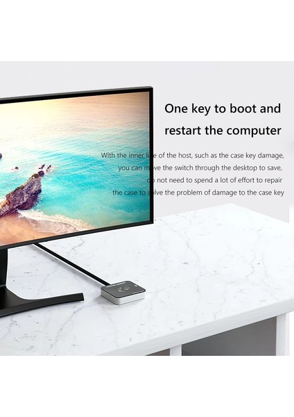 Masaüstü Bilgisayar Güç Anahtarı Usb3.0/2.0 5gbps Pc Harici Başlatma Yüksek Hızlı Iletim Masaüstü Kasa Aksesuarları (Yurt Dışından) fırsatları