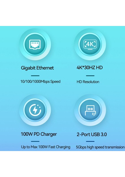 4K RJ45 USB 3.0 Hafıza Kartı Okuyuculu Type-C Hub Pro 8 9 x Yerleştirme Istasyonu (Yurt Dışından) fırsatları