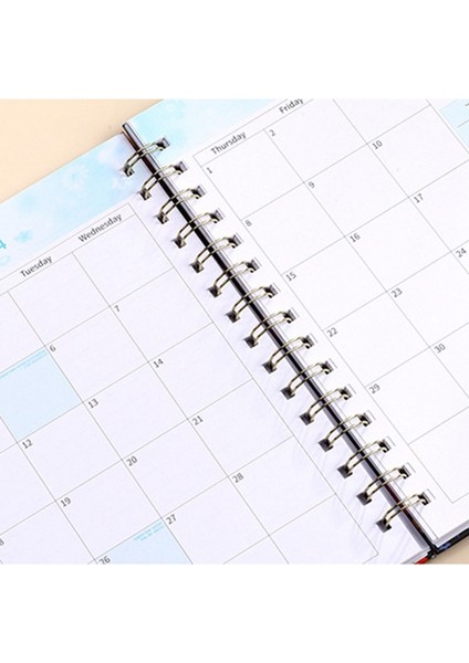 2024 Haftalık Planlayıcı Spiral Ciltli 2024 Haftalık ve Aylık Planlayıcı Premium Kağıt, Spiral Ciltli, Özel Tatiller (Yurt Dışından) fırsatları