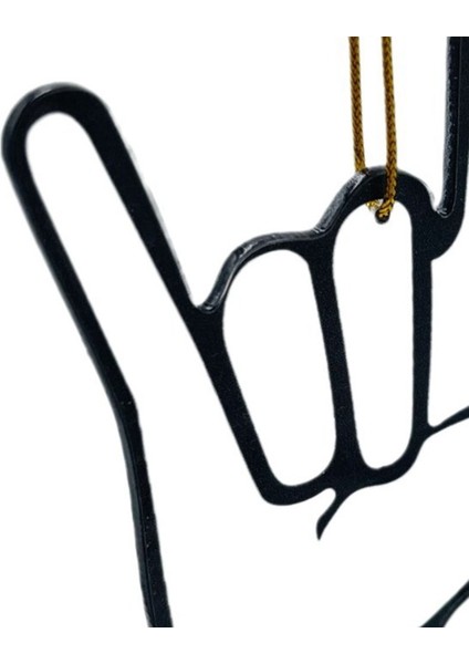 Seni Seviyorum Işaret Dili El Süsü, Tatil Düğün Partisi Dekorasyonu Için Noel Ağacı Süsleri ve Asılı Top (Yurt Dışından) fırsatları