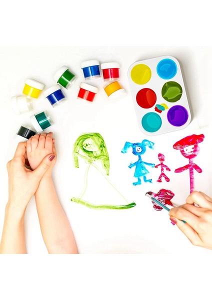 100 Adet Plastik Boya Paleti 6 Gözlü Suluboya Paleti Dikdörtgen Boya Çocuklar, Öğrenciler, Yetişkinler, Kendin Yap El Sanatları, Resim (Yurt Dışından) fırsatları