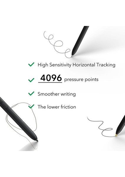 Samsung Galaxy Tab S9/S9FE+/S9 Ultra /s8/s8+/s8 Ultra Için Metal Uçlar/uçlar (4+10 Parça Set) (Yurt Dışından) fırsatları