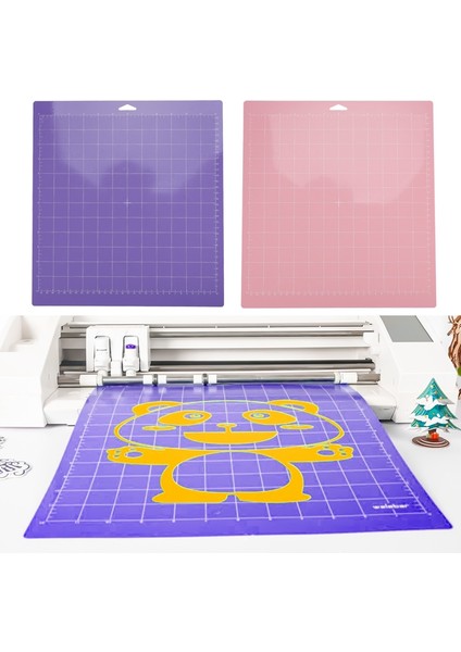 4 Adet Karışık Renkli Pvc Kesme Matı Izgara Kesme Pedleri Kesme Plotter Ped Yedek Aksesuarları /cameo 4 (Yurt Dışından) fırsatları