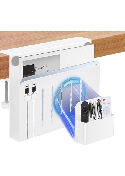 Masa Yanı Depolama, Matkapsız Masa Altı Kablo Yönetim Tepsisi, Kelepçeli Masa Yanı Düzenleyici, Ofis B Için Masa Altı Depolama (Yurt Dışından)