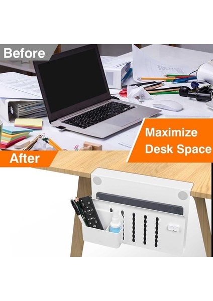 Masa Yanı Depolama, Matkapsız Masa Altı Kablo Yönetim Tepsisi, Kelepçeli Masa Yanı Düzenleyici, Ofis B Için Masa Altı Depolama (Yurt Dışından) fırsatları