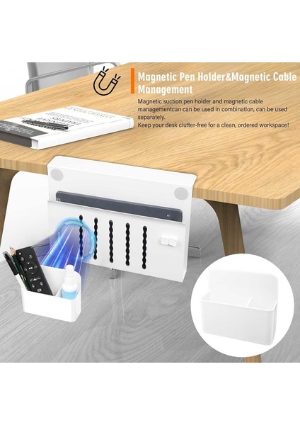 Masa Yanı Depolama, Matkapsız Masa Altı Kablo Yönetim Tepsisi, Kelepçeli Masa Yanı Düzenleyici, Ofis B Için Masa Altı Depolama (Yurt Dışından) indirimleri