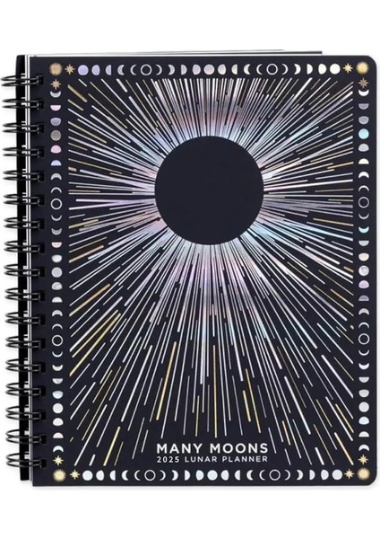 2025 Birçok Ay Ay Planlayıcısı, Cadılar Için Ay Planlayıcısı, Büyülü Ay Planlayıcısı, Aylı 2025 Planlayıcı Defteri (Yurt Dışından)