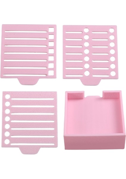 Post Notlarıyla Uyumlu Yapışkan Not Şablonu, 2 Şablon Dahil 3x3 Yapışkan Bloknot Tabanı, Pembe Not Defteri Düzenleyici (Yurt Dışından) fiyatları