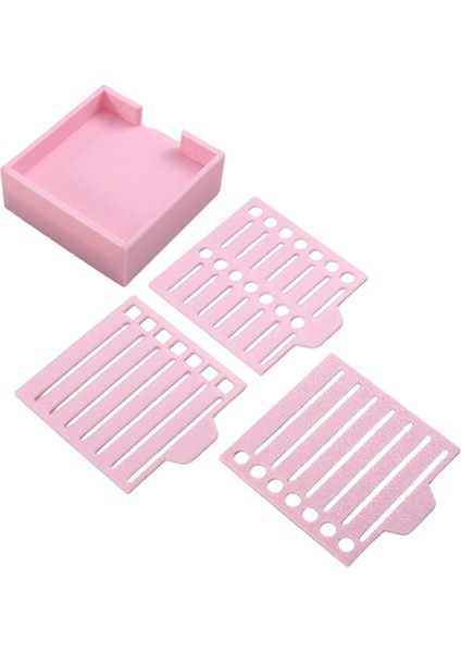 Post Notlarıyla Uyumlu Yapışkan Not Şablonu, 2 Şablon Dahil 3x3 Yapışkan Bloknot Tabanı, Pembe Not Defteri Düzenleyici (Yurt Dışından) fırsatları