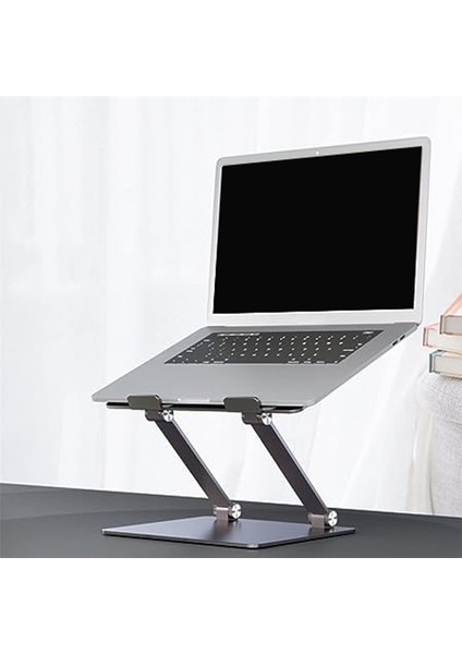 Bilgisayar Braketi Dizüstü Bilgisayar Braketi Katlanabilir Metal Artırılmış Isı Dağılımı Braketi Ergonomiye Uygun (Gümüş) (Yurt Dışından) fırsatları