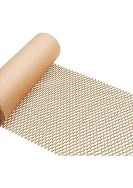 Petek Kağıt Çiçek Ambalajı Kraft Kağıdı Parçalanabilir Çarpışma Önleyici Izgara Petek Ambalaj Kağıdı 30CMX50 Metre (Yurt Dışından)