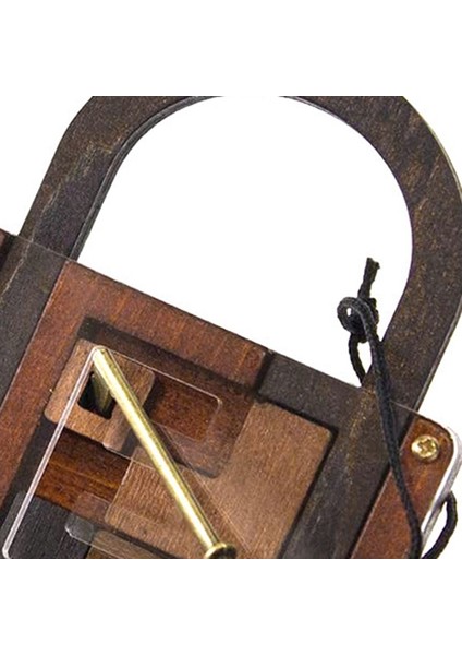 Yetişkinler Için Yüksek Zorluk Seviyeli Iq Kilitli Bulmaca Klasik Ahşap Zeka Oyunu (Yurt Dışından) fırsatları