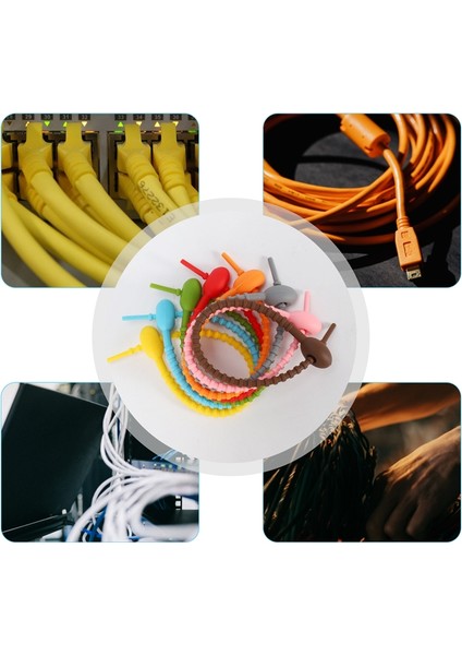 40 Adet Renkli Silikon Bağcıklı Çanta Klipsi, Ekmek Bağı, Yeniden Kullanılabilir Kauçuk Büküm Bağı, Çok Amaçlı Silikon Bağlar (Yurt Dışından) indirimleri