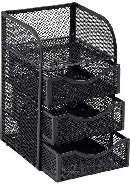 Çekmeceli Masaüstü Aksesuar Depolama, Kağıt Klasör Sepeti, Çalışma Alanı, Ofis, Metal Ağ (Yurt Dışından) fiyatları