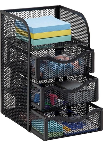 Çekmeceli Masaüstü Aksesuar Depolama, Kağıt Klasör Sepeti, Çalışma Alanı, Ofis, Metal Ağ (Yurt Dışından) modelleri