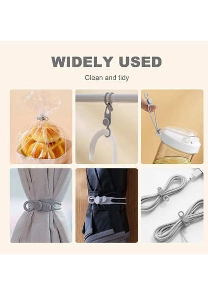 Veri Kablosu Düzenleyici, Yükseltilmiş Silikon Kablo Bağları Yeniden Kullanılabilir Kablo Yönetimi Düzenleyici, Elastik Kablo Düzenleyici (Yurt Dışından) fırsatları