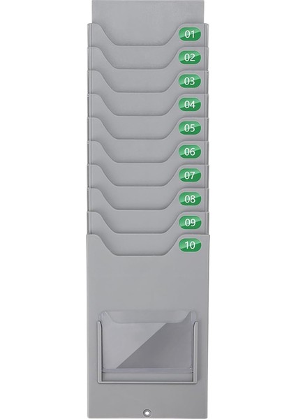 Zaman Kartı Çantası Ofis Malzemesi Delgeçli Kart Rafı Askılı Depolama Rafı Çok Fonksiyonlu Raf Isteğe Bağlı Pozisyon (Yurt Dışından)