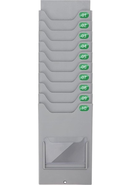 Zaman Kartı Çantası Ofis Malzemesi Delgeçli Kart Rafı Askılı Depolama Rafı Çok Fonksiyonlu Raf Isteğe Bağlı Pozisyon (Yurt Dışından) fiyatları