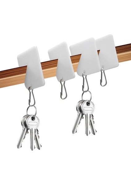 120 Adet Anahtar Etiketi, 1,5 Inçlik Plastik Askılı Etiketler, Anahtar Dolapları, Kutular ve Dolaplar Için Metal Kancalı Beyaz Etiketler (Yurt Dışından) indirimleri