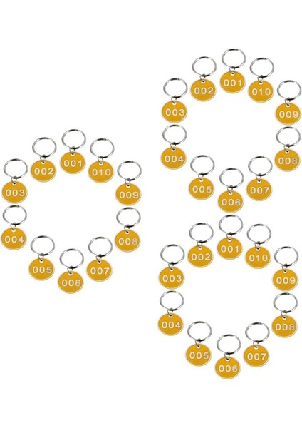 3 Paket Plaka Numarası Etiketleri Anahtar Kimlik Etiketi Etiketleri Kimlik Etiketleri Numara Zincirleri Anahtarlık Numaralı Anahtar Etiketleri 1-10 (Yurt Dışından) fiyatları