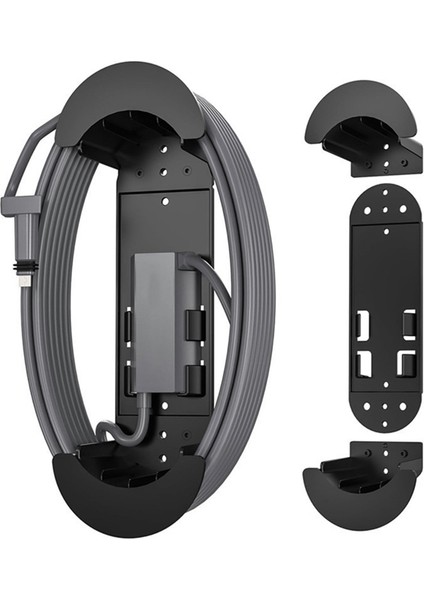 Ethernet Kablosu Yatlar Rv Kolay Kurulum Ethernet Adaptörü Braketi Kablo Yönetimi Kablo Düzenleyici Duvar Kablo Desteği (Yurt Dışından) fırsatları